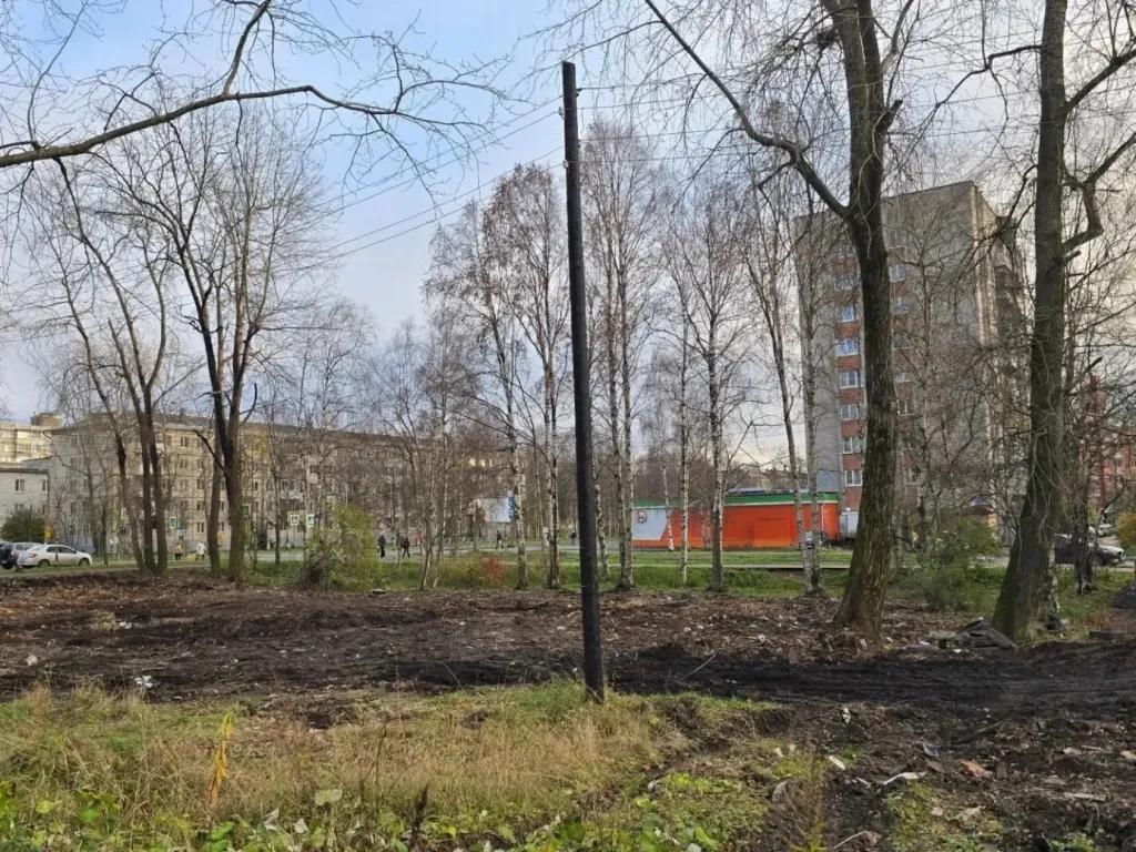 В Архангельске снесли расселённый дом на Гайдара и Ломоносова