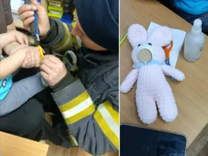 В Архангельске спасатели сняли игрушку с опухшего пальца ребёнка