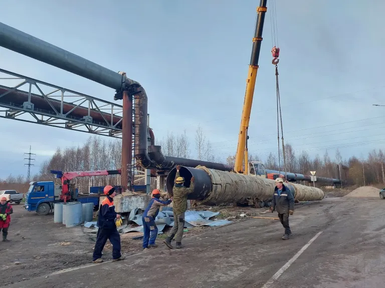 Теплоснабжение южных округов Архангельска снизилось на 25–30%